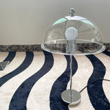 Modern Table Lamp  Aqua Dome Shade With Chrome Base - Product detail 33