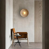 Modern Wall Sconce  Textured Glass Shade - Product detail 4