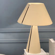 Modern Leather Table Lamp  Zipper Detail Design - Product example