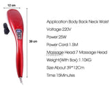 Deep Tissue Massage Wand  Infrared Heat Therapy With 3 Attachments - Product detail 5