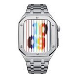 Stainless Steel Apple Watch Case  Premium 44mm Protective Cover - Product showcase