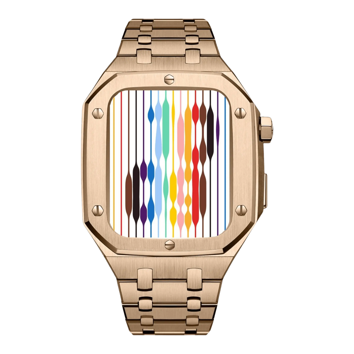 Stainless Steel Apple Watch Case  Premium 44mm Protective Cover - Product detail 14