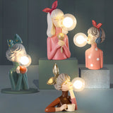 Modern Resin Table Lamp  Decorative Character Design - Product detail 14
