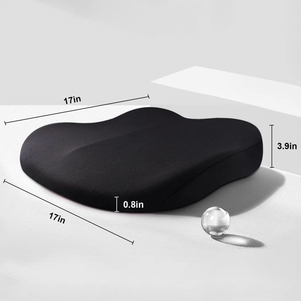 Ergonomic Car Seat Cushion  Memory Foam Comfort Booster - Product detail 7