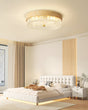 Modern Ceiling Light  Wood Trim Glass Diffuser - Product detail 8