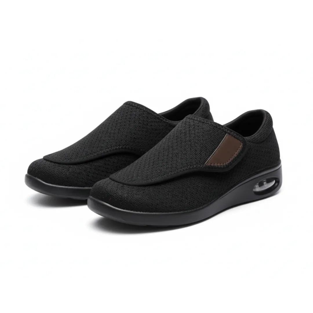 Orthopedic Womens Shoes  Comfortable Adjustable Velcro Closure - Product showcase