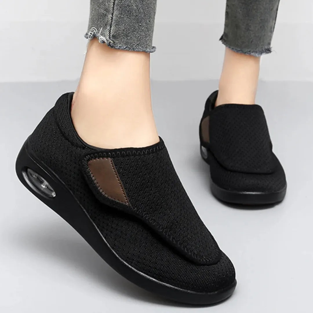 Orthopedic Womens Shoes  Comfortable Adjustable Velcro Closure - Product detail 6