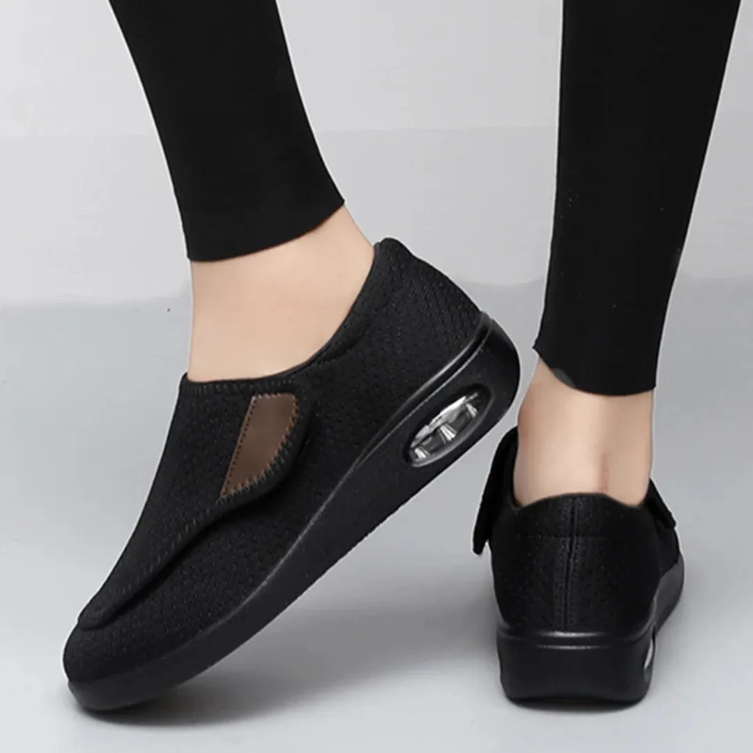 Orthopedic Womens Shoes  Comfortable Adjustable Velcro Closure - Product detail 7