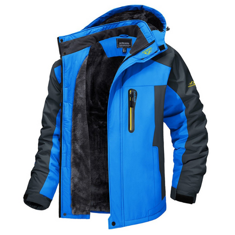 Mens Winter Parka  Waterproof Fleece Lined Heavy Duty Jacket - Product example