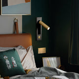 Modern Wall Sconce  Brushed Gold LED Reading Light - Product detail 8