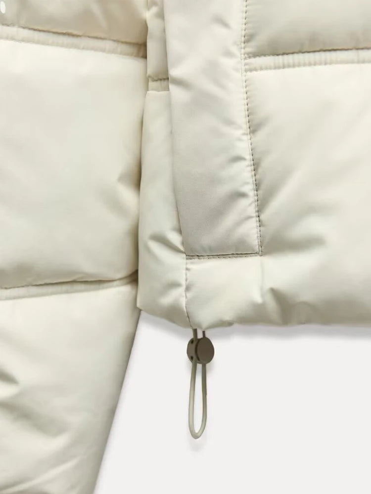 Winter Puffer Jacket  Quilted Hooded Design - Product detail 6