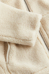 Cozy Fleece Jacket  Oversized Sherpa Winter Wear - Product detail 4