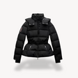 Winter Down Jacket  Belted Waterproof Quilted Design - Product showcase