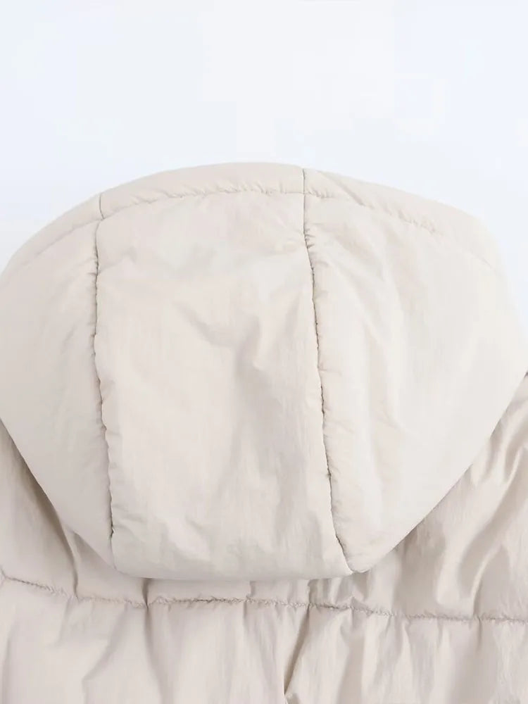 Winter Puffer Jacket  Quilted Hooded Design - Product detail 6