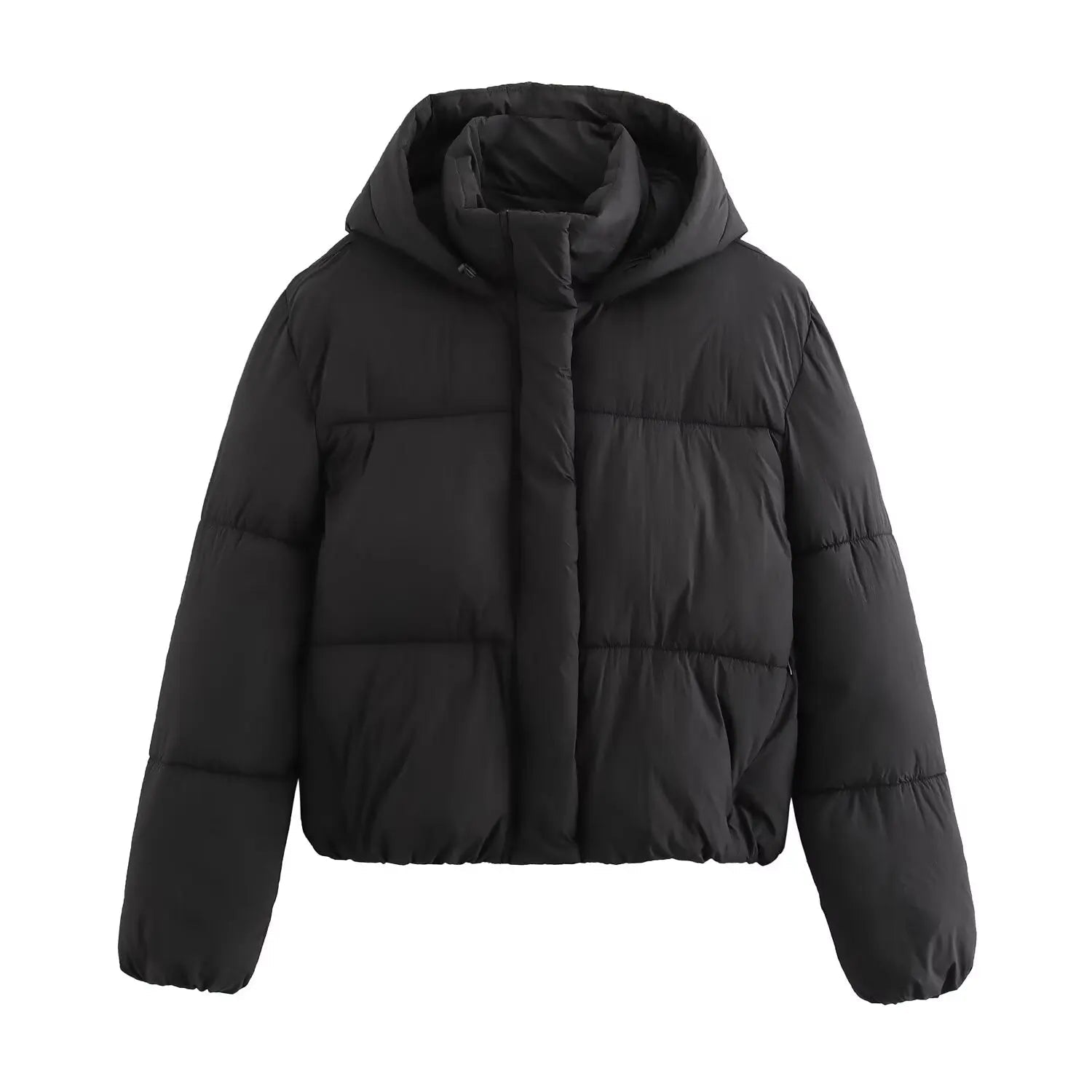 Winter Puffer Jacket  Quilted Hooded Design - Product detail 8