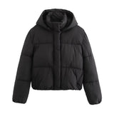 Winter Puffer Jacket  Quilted Hooded Design - Product detail 8