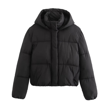 Winter Puffer Jacket  Quilted Hooded Design - Product detail 8