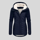 Waterproof Womens Jacket  Fleece Lined Rain Protection - Product example