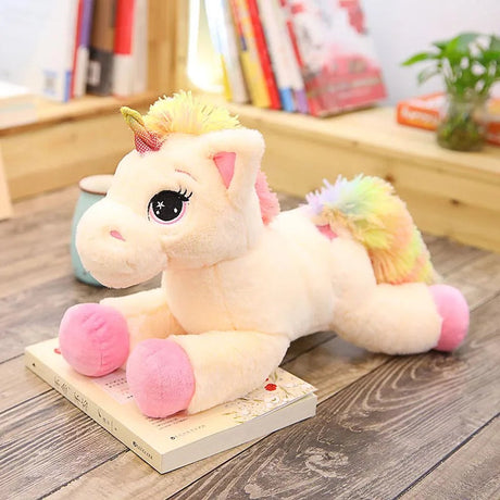 Rainbow Unicorn Plush Toy  Large 80cm Soft Cuddle Companion - Product example