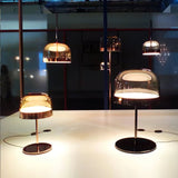 Modern LED Table Lamp  Glass Dome with Copper Finish - Product detail 34