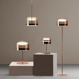 Modern LED Table Lamp  Glass Dome with Copper Finish - Product detail 35