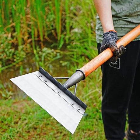 Ergonomic Garden Shovel  Stainless Steel Blade with Wooden Handle - Product detail 10