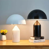 Modern Table Lamp  Dome Shade Brass Finish - Product detail 5