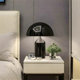 Modern Table Lamp  Dome Shade Brass Finish - Product detail 10