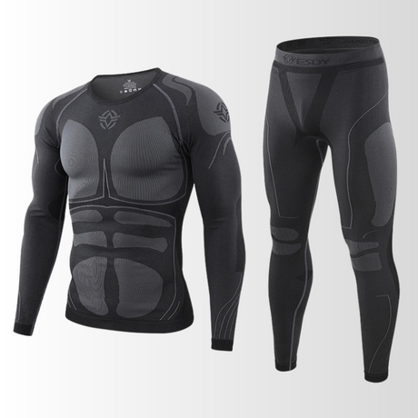 Performance Thermal Base Layer  Seamless Winter Sports Compression Set - Product showcase