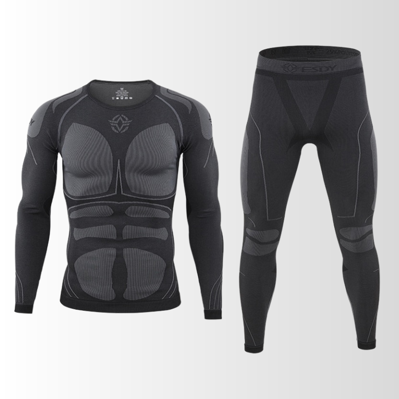 Performance Thermal Base Layer  Seamless Winter Sports Compression Set - Detailed view