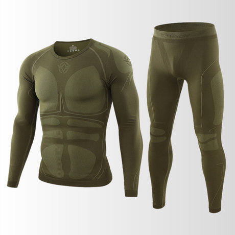 Performance Thermal Base Layer  Seamless Winter Sports Compression Set - Product detail 4