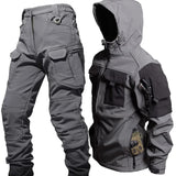 Tactical Outdoor Clothing Set  Waterproof Softshell Hiking Gear - Product detail 4