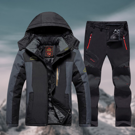Winter Sports Set  Waterproof Insulated Jacket and Pants - Product showcase