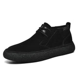 Casual Suede Chukka Boots  Textured Crepe Sole Design - Product detail 9