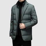 Down Blazer Winter Coat  Tailored Quilted Design - Product detail 5