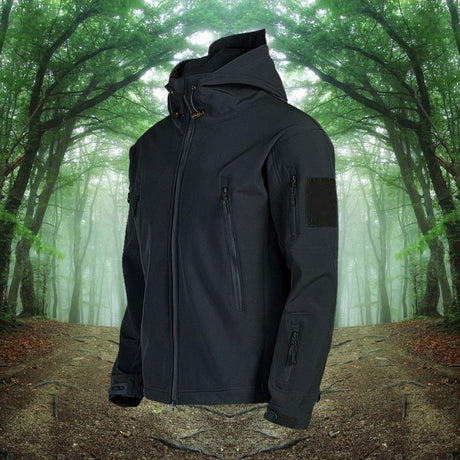 Tactical Outdoor Jacket  Weather Resistant Softshell Design - Product example