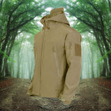 Tactical Outdoor Jacket  Weather Resistant Softshell Design - Product showcase