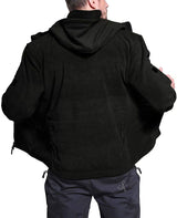 Mens Windproof Fleece Jacket  Tactical Winter Outerwear - Product example