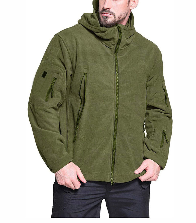 Mens Windproof Fleece Jacket  Tactical Winter Outerwear - Product detail 5