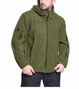 Mens Windproof Fleece Jacket  Tactical Winter Outerwear - Product detail 5
