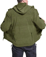 Mens Windproof Fleece Jacket  Tactical Winter Outerwear - Product detail 7
