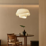 Modern Pendant Light  Sculptural Pleated Shade Design - Product example
