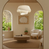 Modern Pendant Light  Sculptural Pleated Shade Design - Product detail 6