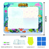 Educational Water Drawing Mat  Large Format Creative Play Surface - Product detail 13