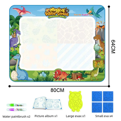 Educational Water Drawing Mat  Large Format Creative Play Surface - Product detail 11