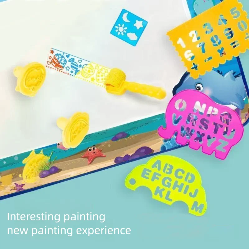Educational Water Drawing Mat  Large Format Creative Play Surface - Product detail 5