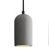Modern Concrete Pendant Light  Minimalist Cylindrical Design - Product detail 9