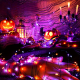 Solar Fairy String Lights  Warm White LED with Dual Solar Panels - Product detail 4