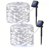 Solar Fairy String Lights  Warm White LED with Dual Solar Panels - Product detail 5