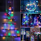 Solar Fairy String Lights  Warm White LED with Dual Solar Panels - Product detail 8